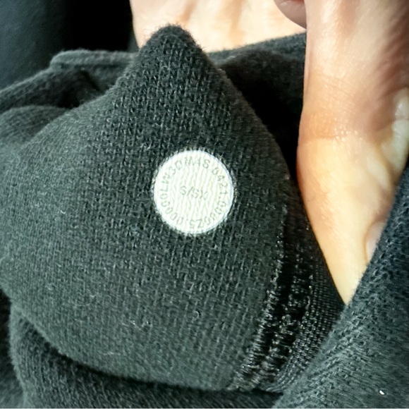 Lululemon Scuba Oversized 1/2 Zip Hoodie Black Size XS/S - Picture 6 of 8